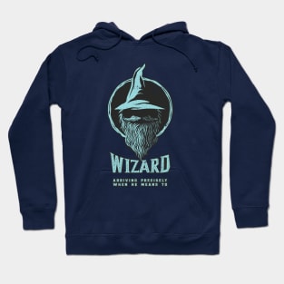 A Wizard Never Late Hoodie